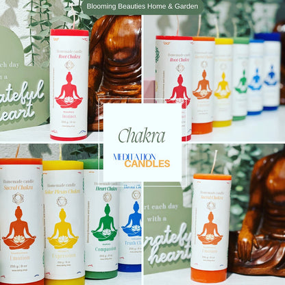 Chakra Meditation Candles Set