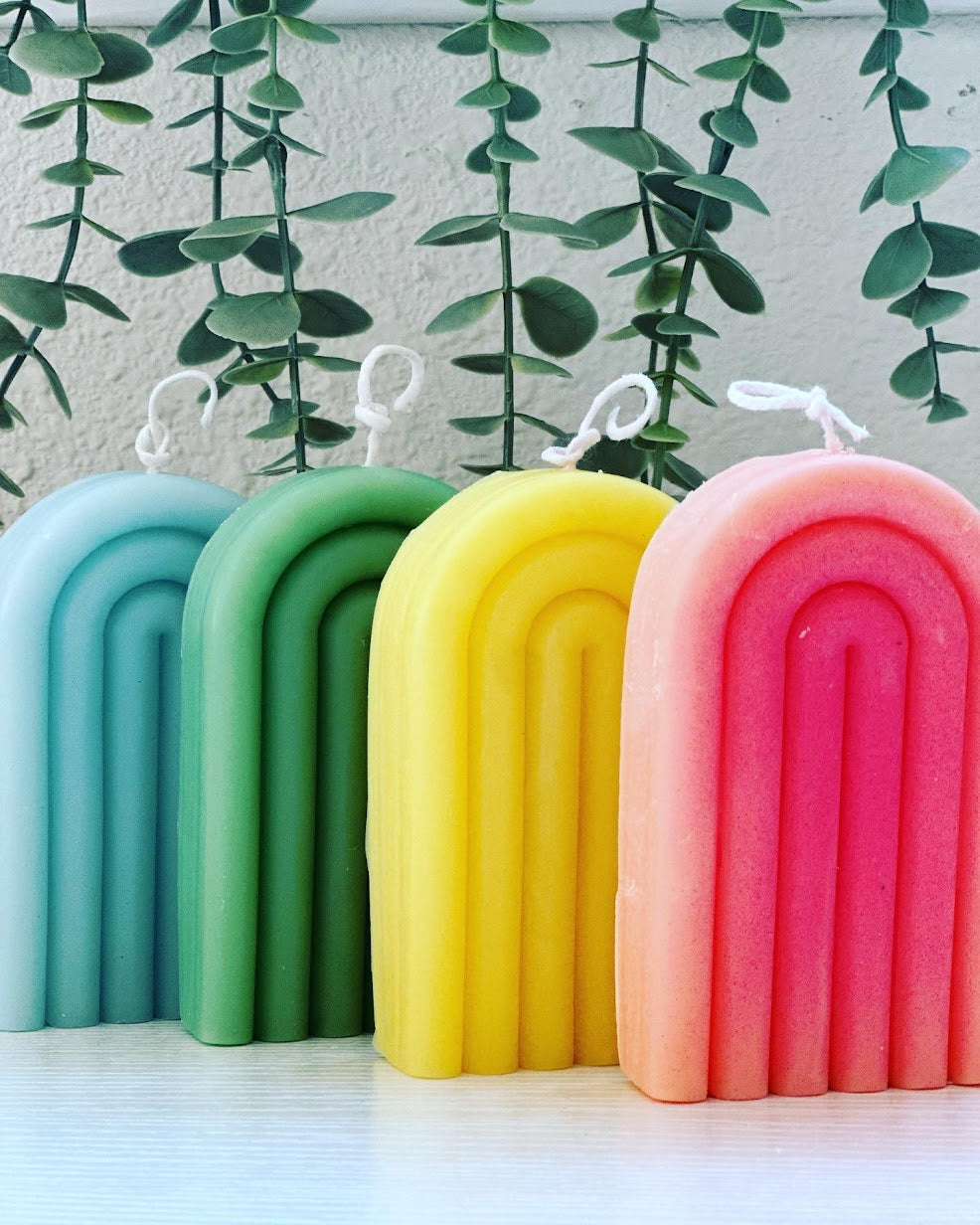 Aesthetic Arch Candle Small
